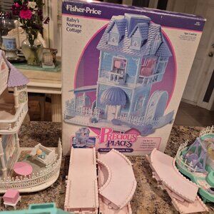 1988 LOT of Precious Places by Fisher Price